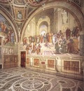 Raffaello Stanze Vaticane View of the Stanza della Segnatura