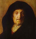 Rembrandt Portrait of Rembrandts Mother