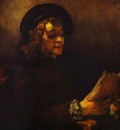 Rembrandt Portrait of Titus Reading