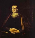 Rembrandt Portrait of an Old Man The Rabbi