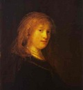 Rembrandt Saskia van Uilenburgh, the Wife of the Artist