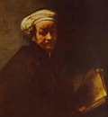 Rembrandt Self Portrait as St  Paul