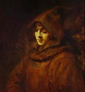 Rembrandt Titus in a Monk Habit