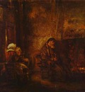 Rembrandt Tobit and Anna
