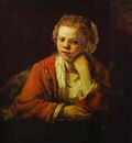 Rembrandt Young Girl at the Window