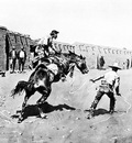 Fr 012 Mexican Vaqueros Breaking a Bronc FredericRemington sqs