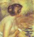 Pierre Auguste Renoir The Bather