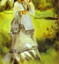 Pierre Auguste Renoir Woman in a Park