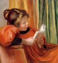 Renoir La lecture A girl reading , ca 1890, Museum of Fine