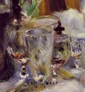 renoir the luncheon of the boating party, 1881, detalj