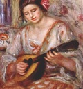 renoir girl with a mandolin