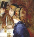 renoir in a cafe women drinking 1877