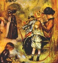 renoir in the luxembourg garden c1883