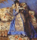 renoir madame monet reading c1872