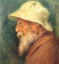 renoir portrait of the artist with a white hat