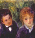 renoir young man and young woman c1876