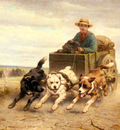Ronner Knip Henriette The Dog Cart