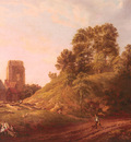 Rooker Michael Angelo View Of Castle Hill Oxford
