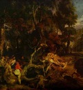 Peter Paul Rubens A Boar Hunt