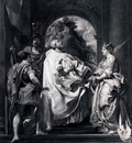 Rubens Modello For St gregory With Saints Domitilla Maurus And Papianus