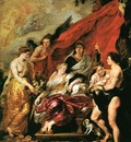 Rubens The Birth of Louis XIII, 1621 1625, Louvre