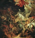 Rubens The Defeat of Sannacherib Detail of left side