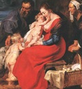 Rubens The Holy Family with Saints Elizabeth and John the Ba