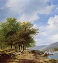 sande bakhuyzen van de h river landscape