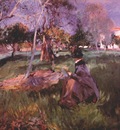 sargent in the orchard c1886