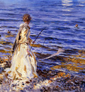 Sargent John Singer Girl Fishing