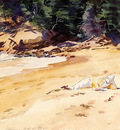 Sargent John Singer Sand Beach Schooner Head Maine
