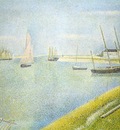 Seurat The Channel at Gravelines, in the direction of the Se
