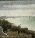 Seurat The English Channel at Grandcamp, 1885,