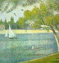 seurat the seine at le grande jatte,