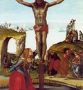 Signorelli The Crucifixion with St  Mary Magdalen, ca 1500,
