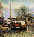 Sisley Alfred Fishing boat Sun
