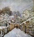 Sisley Alfred Snow in Louveciennes