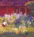 steele selma in the garden c1921