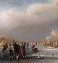 Tavenraat Johannes Ice view with sledge Sun