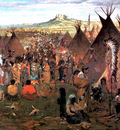 JLM 1874 Jules Tavernier Sioux Encampment