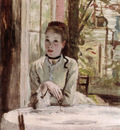 A Woman in an elegant Interior