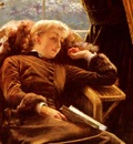 Tissot James Jacques Joseph Kathleen Newton In An Armchair