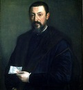 TIZIANO PORTRAIT OF A FRIEND OF TITIAN