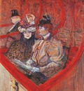 lautrec a box at the theater 1896