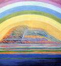 Trachsel Albert Dream landscape Sun