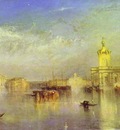 William Turner The Dogana, San Giorgio, Citella, From the Steps of the Europa