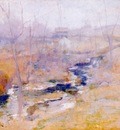 twachtman end of winter c1890
