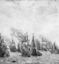 Velde I van de Willem Sea battle Sun