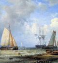 Fishing Vessels by the Shore