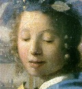 vermeer the art of painting, ca 1666 1673, 130x110 cm, det